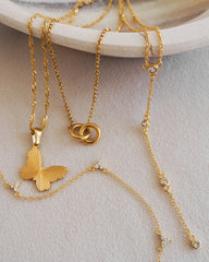 Gargantilla Amelia dorada