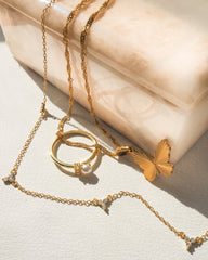 Gargantilla Amelia dorada