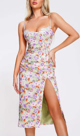 Tove Floral Midi Dress