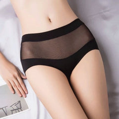 Sheer Mesh Insert Panty