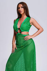 Toto – Maxikleid mit Cut-Outs