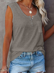 Chaleco informal de color para mujer, holgado, tipo jersey