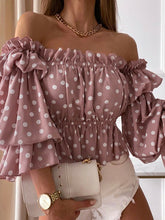 One Shoulder Pleated Shirt