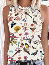 Chaleco informal holgado con cuello redondo