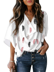 Lässiges, lockeres Top-T-Shirt