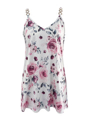 Camiseta holgada informal de manga corta