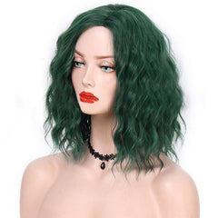Short curly hair wig