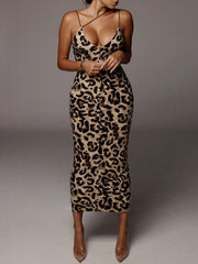 Vestido con cuello en V