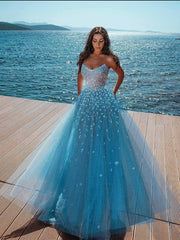 Vestido de novia sensual con top de tubo, brillante y resplandeciente