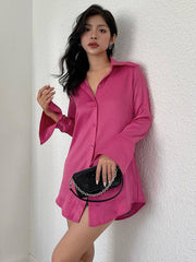 Cardigan Long Sleeve Hollow Shirt