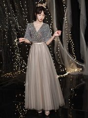 Temperament Schlank Abendkleid Brautjungfernkleid