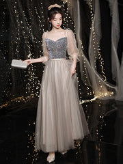 Temperament Schlank Abendkleid Brautjungfernkleid