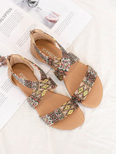 Trendy Bohemian Flache Sandalen