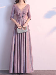 Stimmungsvolles Bankett-Party-Promi-Abendkleid Brautjungfernkleid