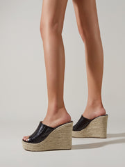 Zapatos vintage de tacón alto Muller para mujer