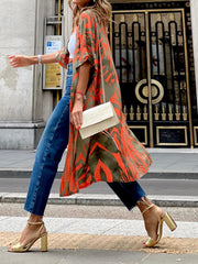 Street Trendsetter Printed Beach Sun Shirt