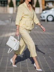 Temperament Pendler Kleiner Anzug Kurze Hose Professioneller Anzug