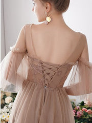 Temperament Schlank Abendkleid Brautjungfernkleid