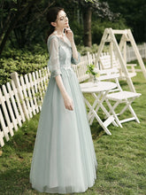 Green Temperament Evening Dress Bridesmaid Dress