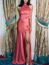 Vintage Chinesisches Cheongsam Hochzeitsbrautjungfernkleid