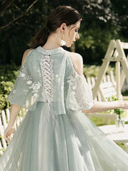 Green Temperament Evening Dress Bridesmaid Dress