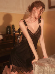 Ruffled Sweet Lace Pajamas