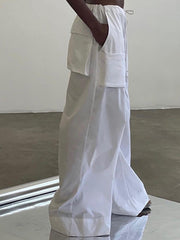 Pantalones cargo de tiro bajo