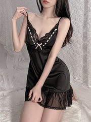 Süßer Mesh-Homewear-Anzug für Damen