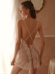 Pijama con tirantes sin espalda