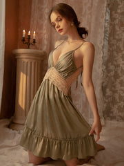 Pijama con tirantes sin espalda