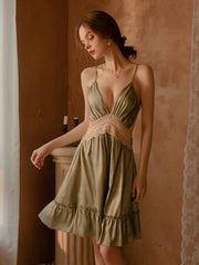 Pijama con tirantes sin espalda