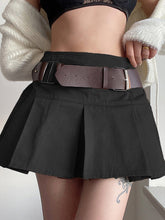 Schmaler Freizeitrock mit hoher Taille