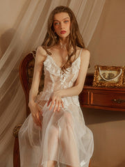 Honda sexy de malla transparente