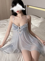 Push-Up-Pyjama mit Mesh-Bügeln