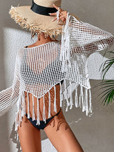 Conjuntos de top con borlas huecas