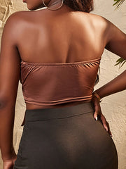 Lazo de lazo para cubrir el pecho