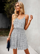 Ashion Neckholder-Kleid mit geblümter Taille