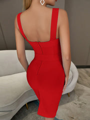 Cocktailkleid mit Trägern