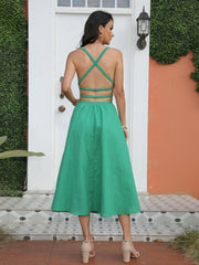 Halter Cut Out Dress