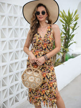 Sexy Schlitz-Bohemian-Kleid