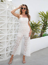 Mono de encaje transparente