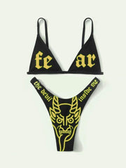 Wacky Punk Bikini Swimsuit