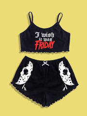 Traje de baño de bikini con rayas en las axilas