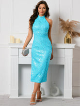 Neckholder Neckholder Schlitz Abendkleid