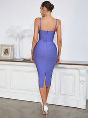 Sexy Sling Mesh Ballkleid