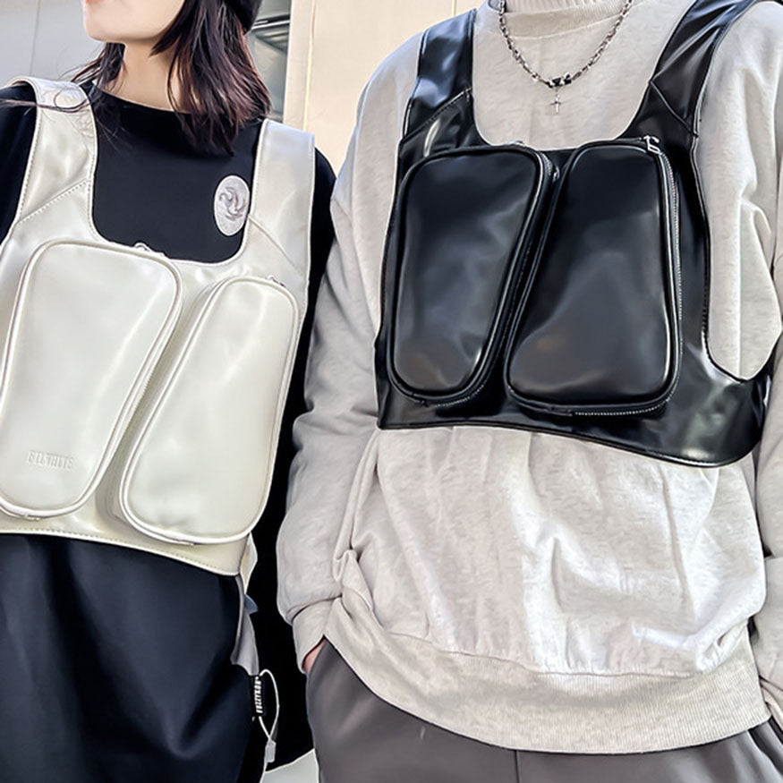 Stylish PU Chest Bags