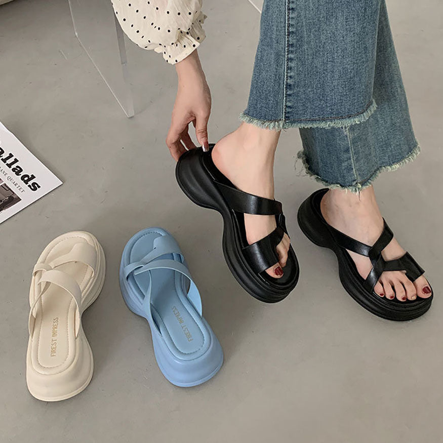 Chic Simple Twist Sandals