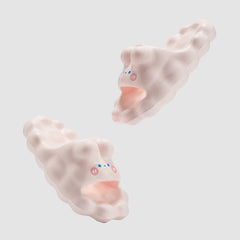 Lindas diapositivas con forma de nube
