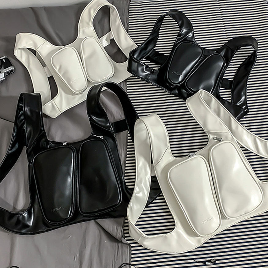 Stylish PU Chest Bags