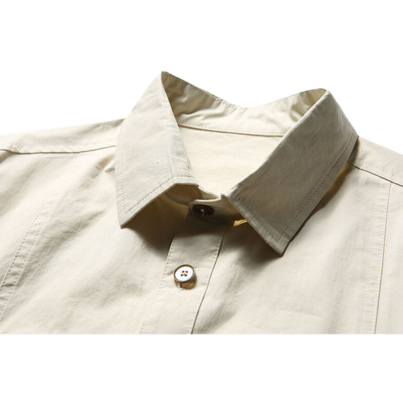 Pocket Contrast Shirts